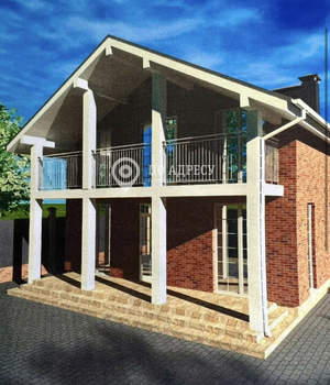 Дом 232м², 2-этажный, участок 10 сот.