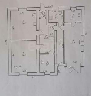 Дом 140м², 2-этажный, участок 6 сот.