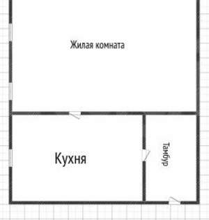 Дача 35м², 1-этажный, участок 3 сот.