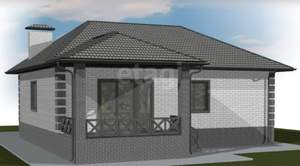 Дом 80м², 1-этажный, участок 6 сот.