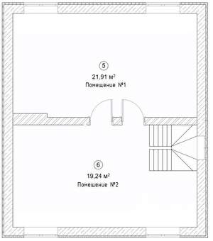 Коттедж 82м², 2-этажный, участок 6 сот.  