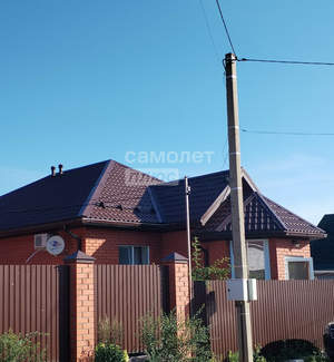 Дом 110м², 1-этажный, участок 7 сот.  