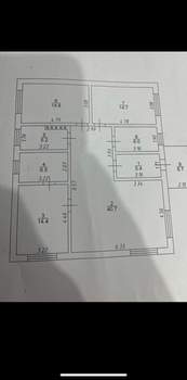 Дом 115м², 1-этажный, участок 6 сот.  