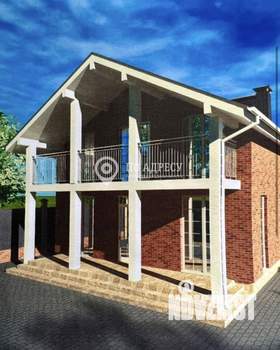 Дом 232м², 2-этажный, участок 10 сот.  