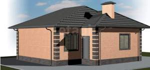 Дом 100м², 1-этажный, участок 6 сот.  