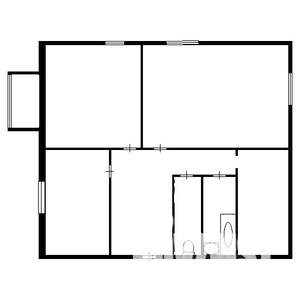 3-к квартира, на длительный срок, 62м2, 2/9 этаж