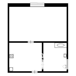 1-к квартира, на длительный срок, 24м2, 4/5 этаж