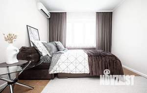 1-к квартира, посуточно, 42м2, 7/10 этаж