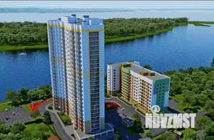 1-к квартира, посуточно, 39м2, 9/25 этаж