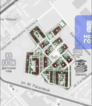 1-к квартира, сданный дом, 39м2, 6/10 этаж