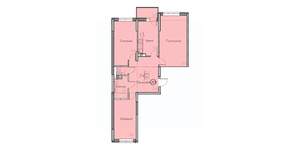 3-к квартира, вторичка, 86м2, 7/10 этаж