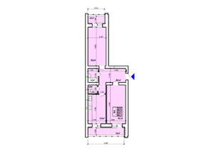 2-к квартира, вторичка, 68м2, 1/10 этаж