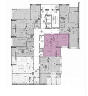 2-к квартира, вторичка, 46м2, 9/15 этаж