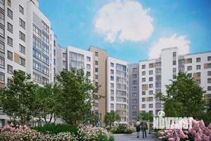 1-к квартира, строящийся дом, 39м2, 10/10 этаж