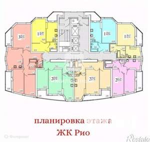 2-к квартира, вторичка, 62м2, 9/16 этаж