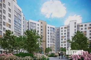 1-к квартира, строящийся дом, 44м2, 10/10 этаж
