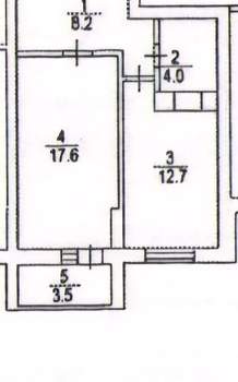 1-к квартира, вторичка, 43м2, 16/26 этаж