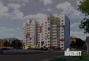 2-к квартира, строящийся дом, 70м2, 6/10 этаж
