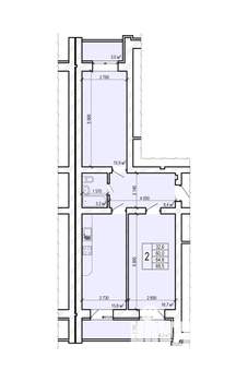 2-к квартира, вторичка, 70м2, 5/10 этаж