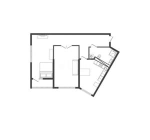 2-к квартира, вторичка, 61м2, 13/20 этаж