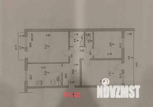 3-к квартира, вторичка, 70м2, 3/5 этаж
