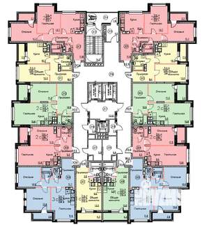 Студия квартира, вторичка, 39м2, 4/25 этаж