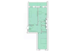 2-к квартира, вторичка, 69м2, 9/10 этаж