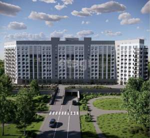 1-к квартира, строящийся дом, 43м2, 7/10 этаж