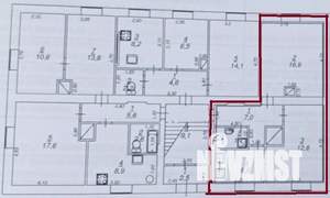 2-к квартира, вторичка, 45м2, -1/2 этаж