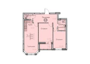 Студия квартира, вторичка, 63м2, 10/10 этаж