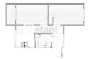 2-к квартира, вторичка, 40м2, 2/5 этаж