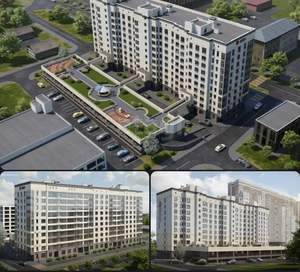 1-к квартира, вторичка, 30м2, 7/25 этаж