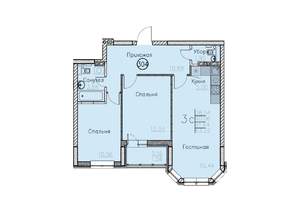 Студия квартира, вторичка, 63м2, 8/10 этаж