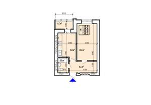 1-к квартира, вторичка, 38м2, 6/10 этаж