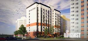 3-к квартира, строящийся дом, 65м2, 6/10 этаж