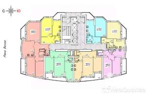 2-к квартира, сданный дом, 67м2, 14/25 этаж