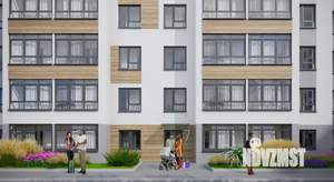 1-к квартира, строящийся дом, 41м2, 2/10 этаж