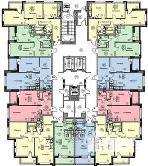 Студия квартира, вторичка, 52м2, 2/25 этаж