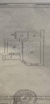 1-к квартира, вторичка, 42м2, 2/10 этаж