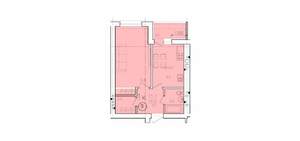 1-к квартира, вторичка, 39м2, 8/10 этаж