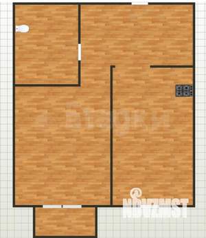 1-к квартира, вторичка, 35м2, 8/10 этаж