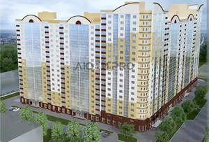 1-к квартира, вторичка, 57м2, 10/18 этаж