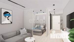 1-к квартира, вторичка, 51м2, 7/21 этаж