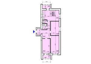 3-к квартира, вторичка, 88м2, 1/10 этаж