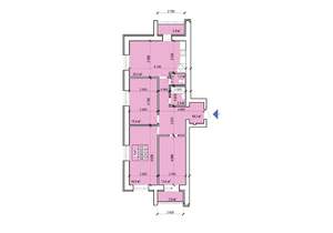 3-к квартира, вторичка, 88м2, 8/10 этаж