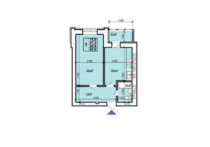 1-к квартира, вторичка, 40м2, 9/10 этаж