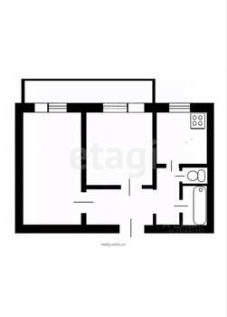 2-к квартира, вторичка, 54м2, 5/10 этаж