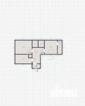 2-к квартира, вторичка, 47м2, 1/5 этаж