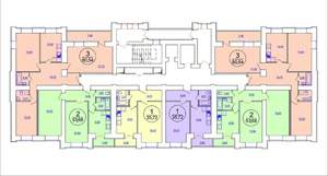 2-к квартира, вторичка, 56м2, 12/16 этаж