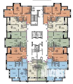 Студия квартира, вторичка, 30м2, 9/25 этаж